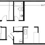 Bergen 945 sq. ft.