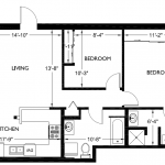 Corner House 831 sq. ft.