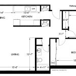 Corner House 927 sq. ft.